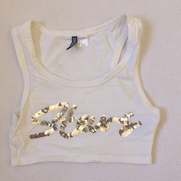 White stars tank top H&M - Picture 2 of 5